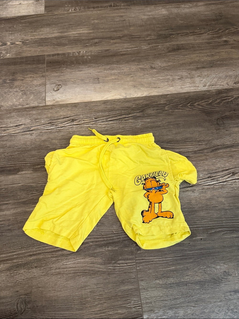 Garfield Yellow Kids' Drawstring Shorts